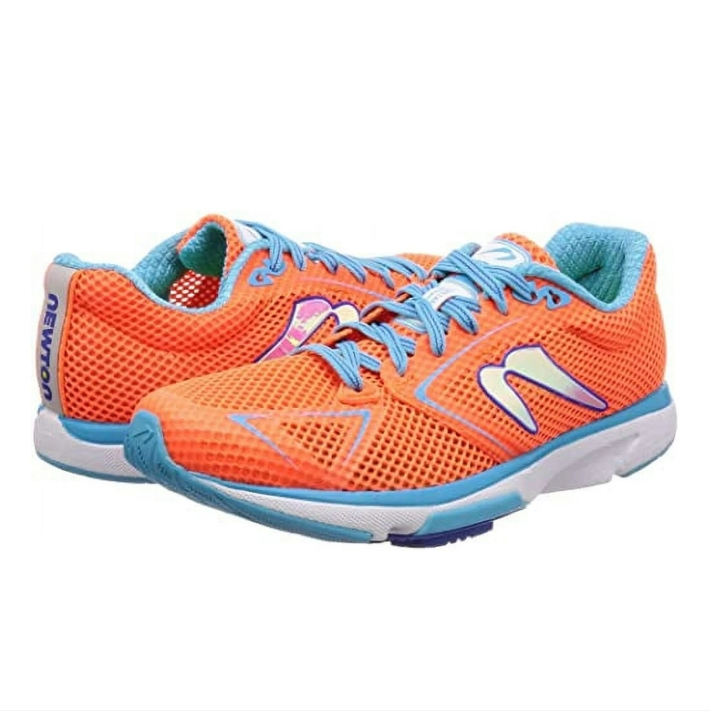 Newton Women's Distance 8 Running Shoe, Orange/Blue size 5 -NWOT